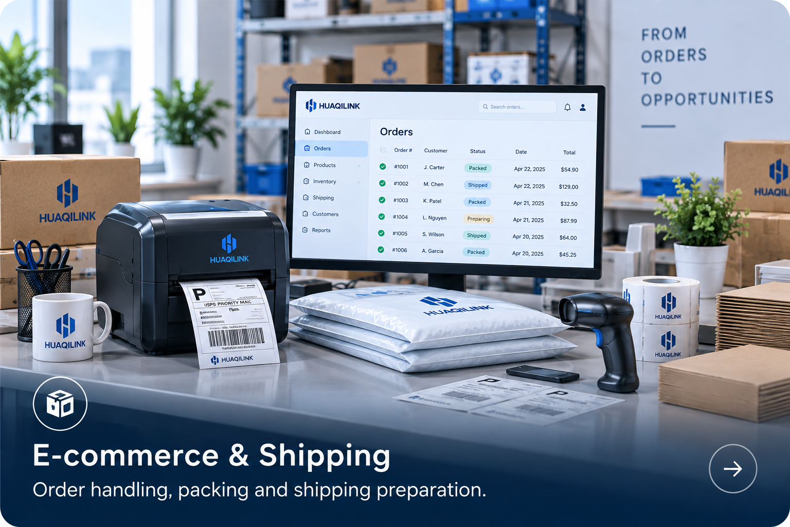 E-commerce and Shipping Solution