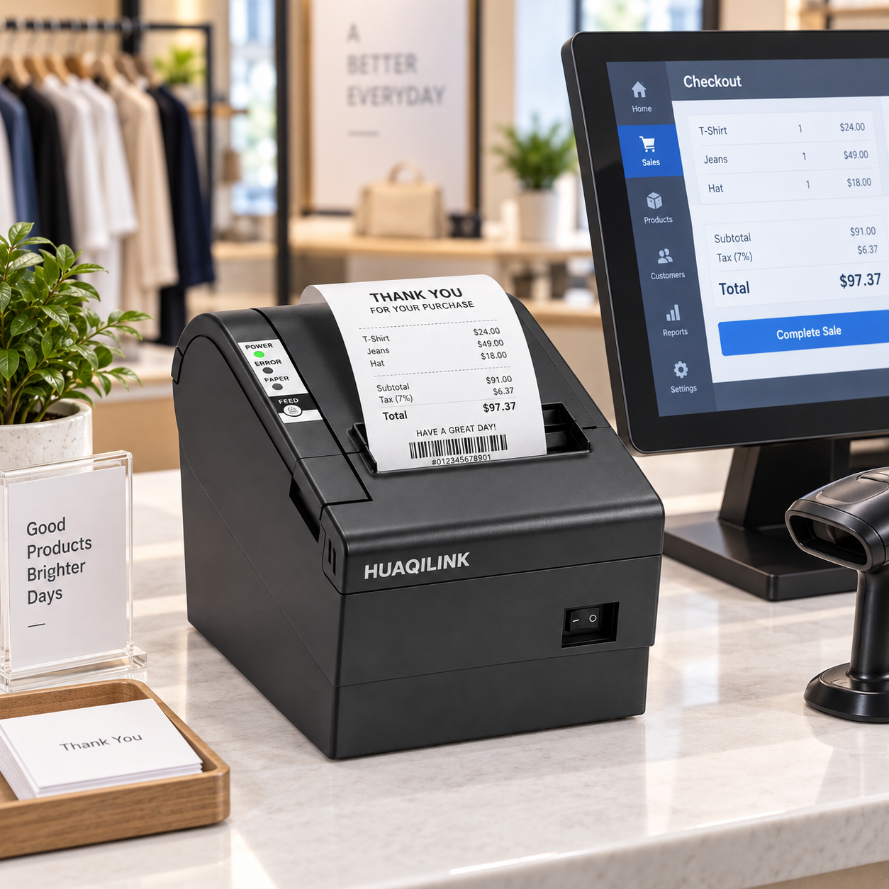 HQL-E802 Retail POS Application
