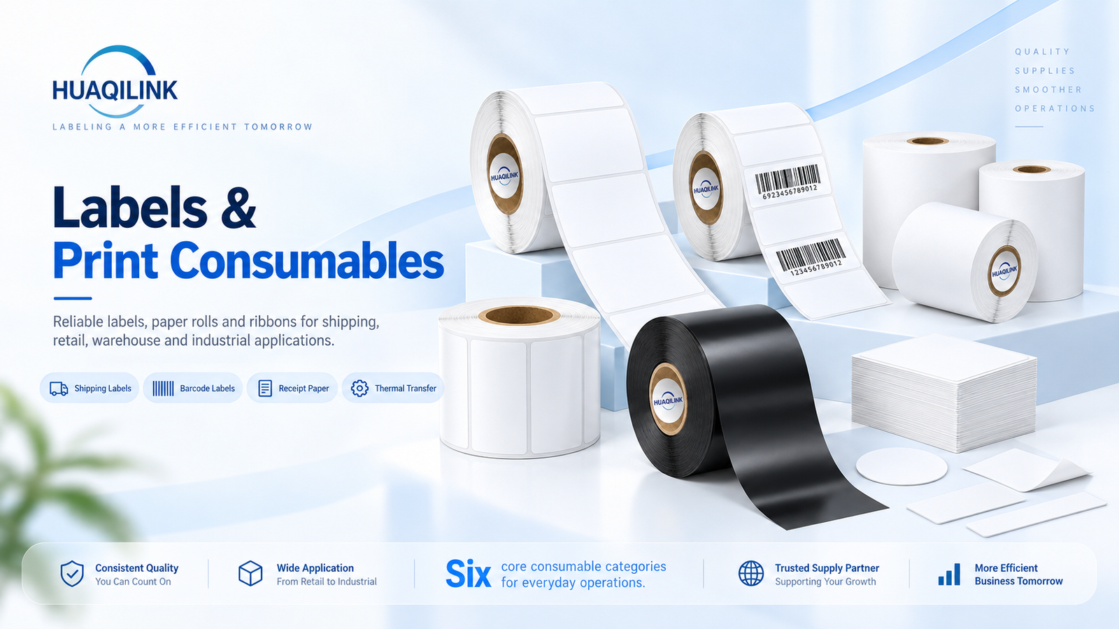 HUAQILINK Labels and Print Consumables