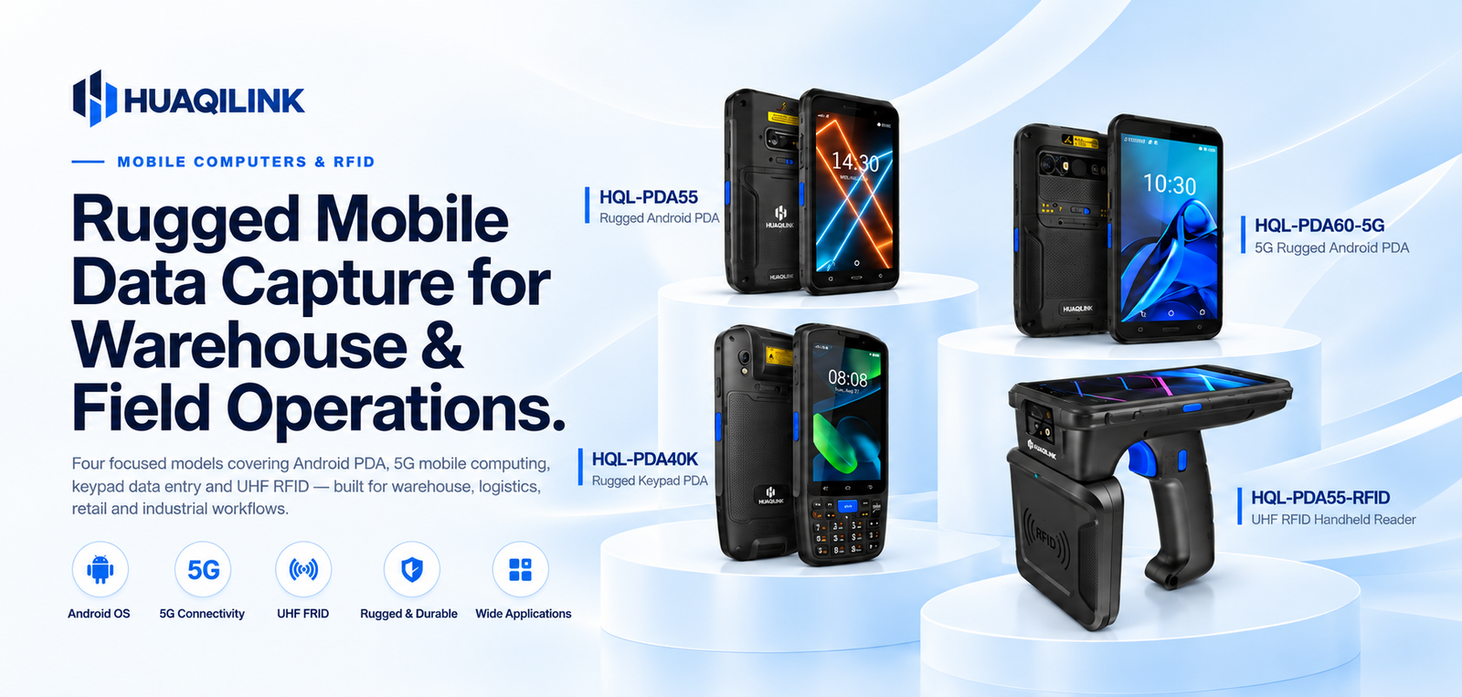 HUAQILINK Mobile Computers and RFID